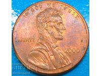 USA 1 Cent 2000 Liberty Lincoln