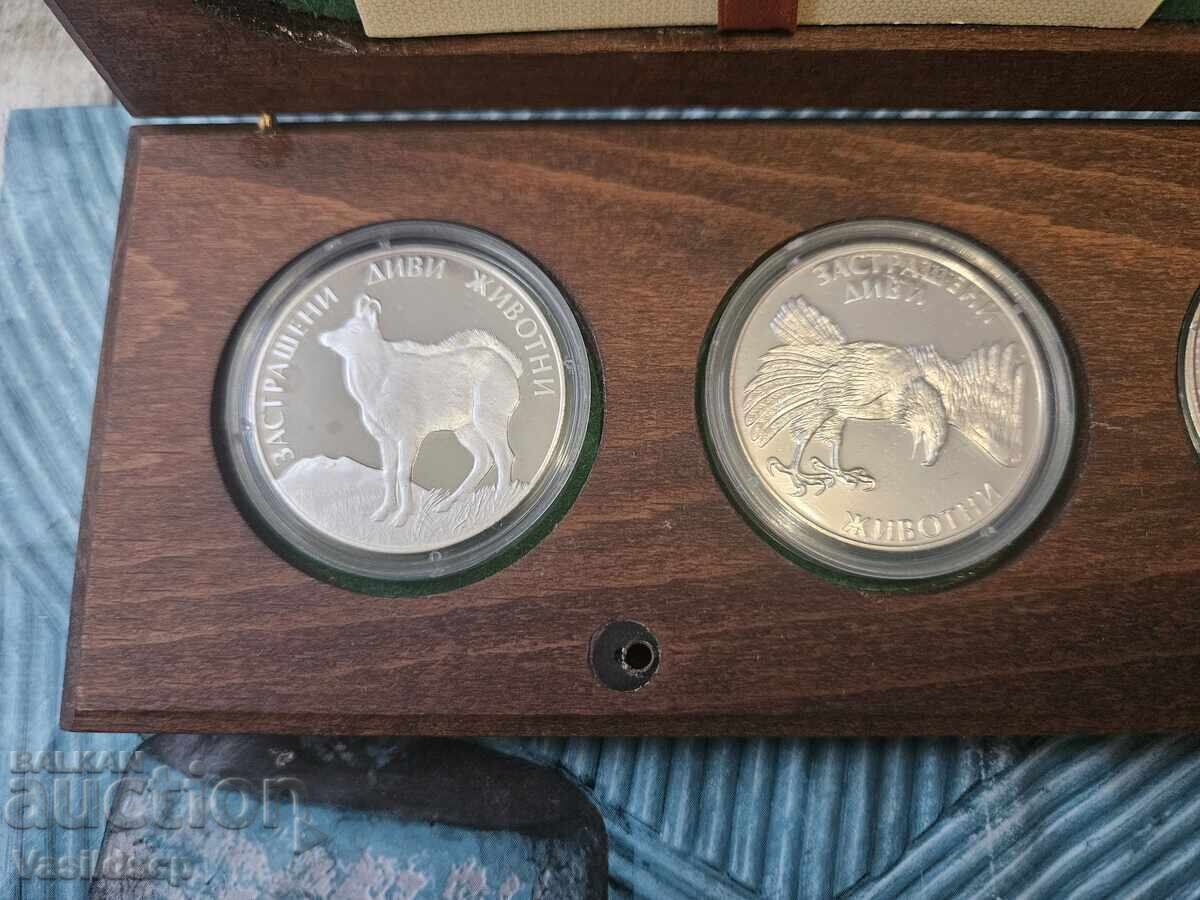 Auction Endangered Wild Animals Lot Silver Coins Auction Endangered Wild Animals Lot Silver Coins