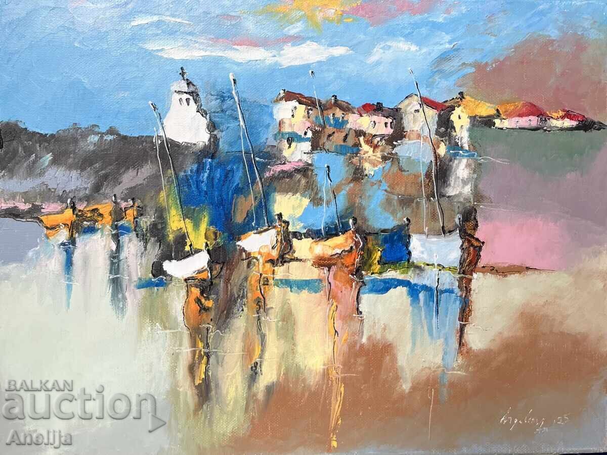 Paintings seascape Sozopol Paintings seascape Sozopol