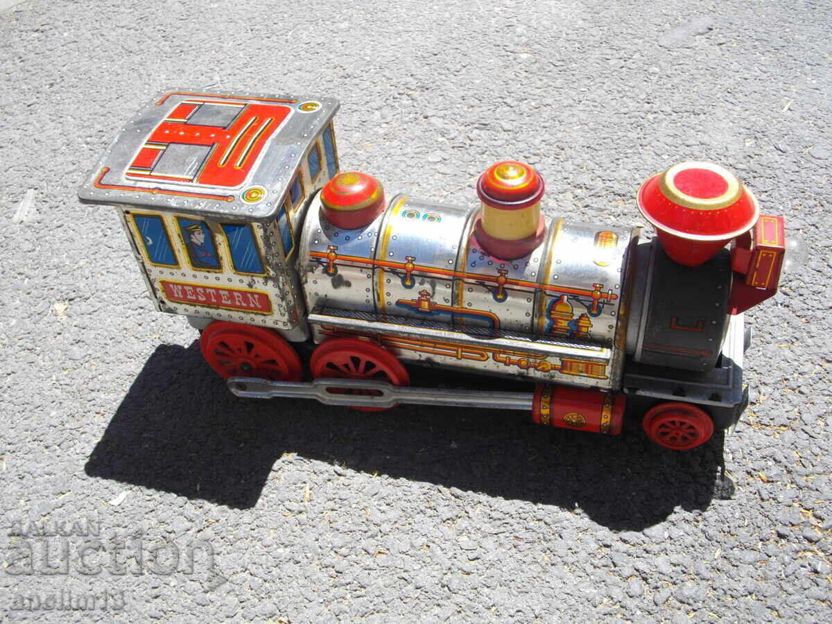 VECHI JUCĂRIE DIN TABLĂ TREN LOCOMOTIVĂ JAPAN cu preț 115.00 BGN | € 58.80