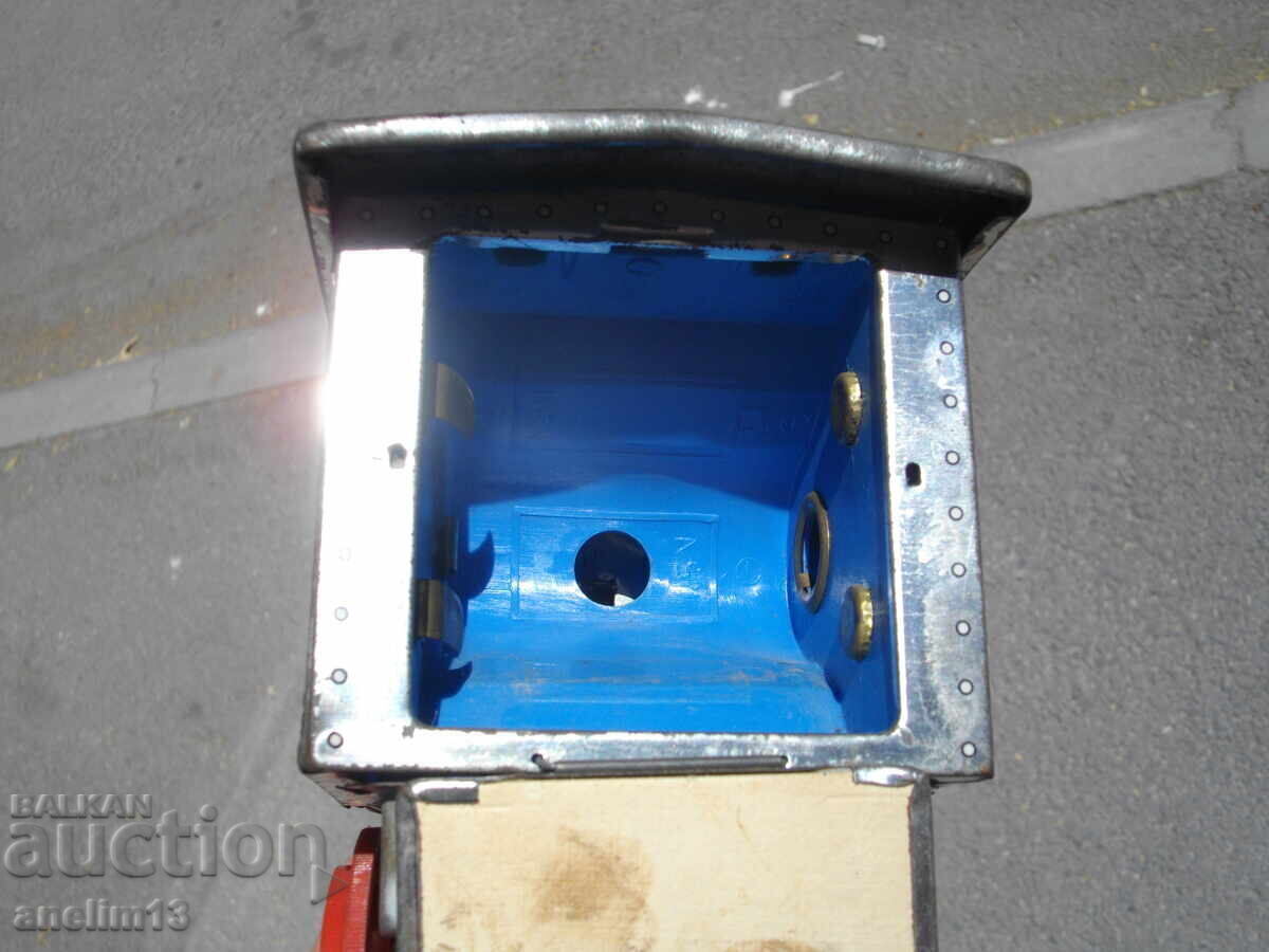 VECHI JUCĂRIE DIN TABLĂ TREN LOCOMOTIVĂ JAPAN - 6