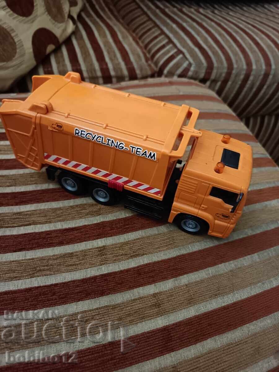 Παράδοση Παιδικό φορτηγό - παιχνίδι για σκουπίδια