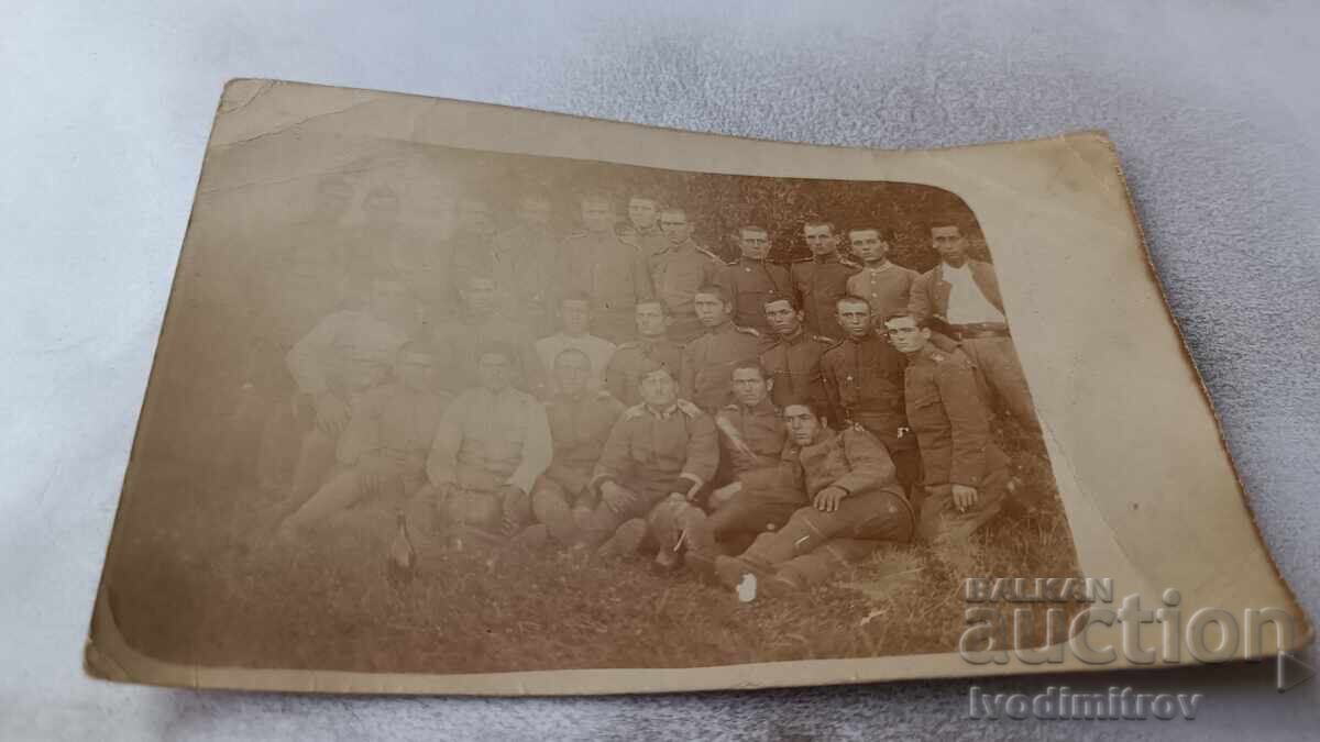 Φωτογραφία Κασπιτσάνων Αξιωματικών και στρατιωτών 1919