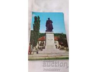 Postcard Blagoevgrad Monument to Gotse Delchev