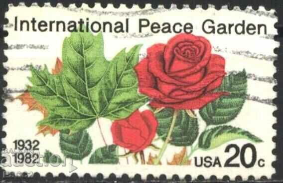 Stamped Garden of Mira Rosa 1982 from USA Stamped Garden of Mira Rosa 1982 from USA