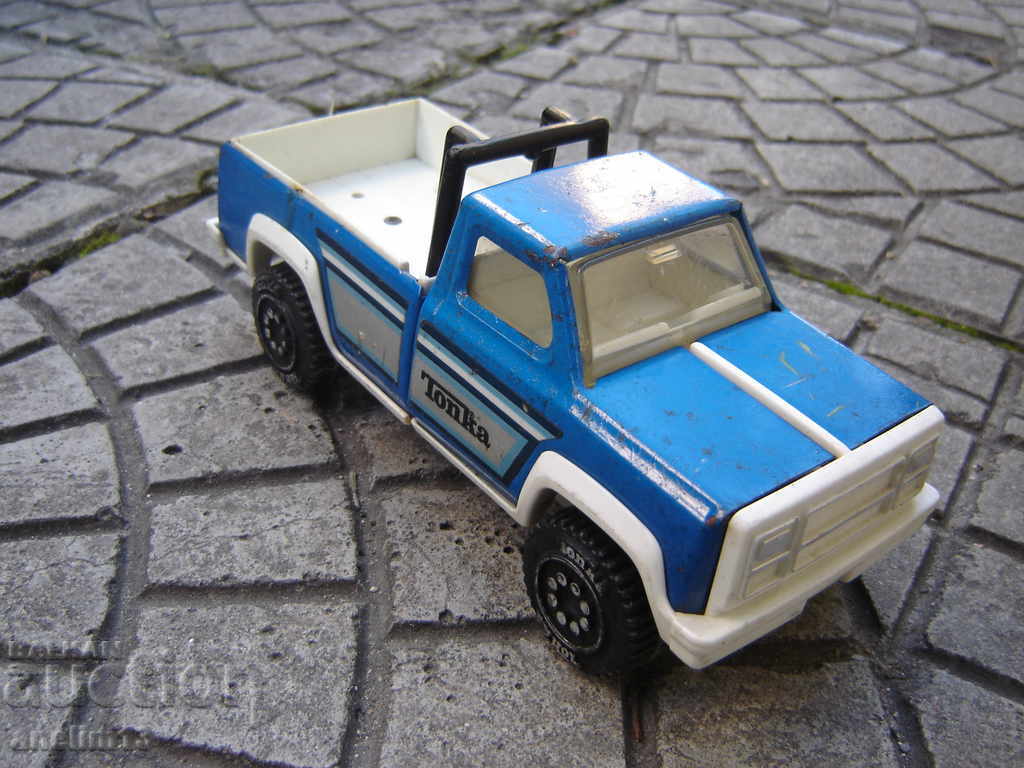 VECHI CAMION TONKA DE JUCĂRIE DIN TABLA