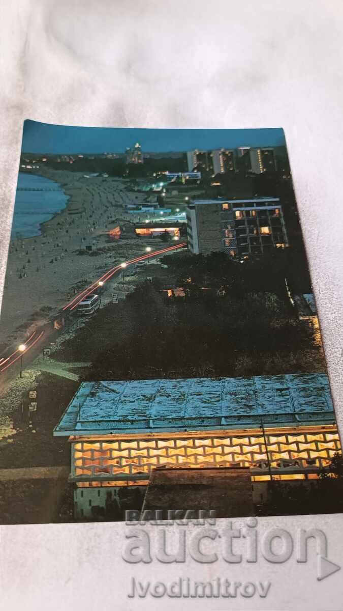 Carte poștală Sunny Beach 1976