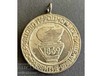 41954 Bulgaria Medal Narodno Chitalishte Razvitie Vratsa