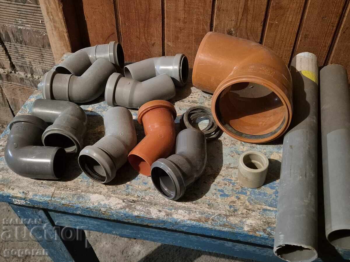 Lot of Plumbing Parts - 3 with price 10.00 BGN | € 5.11