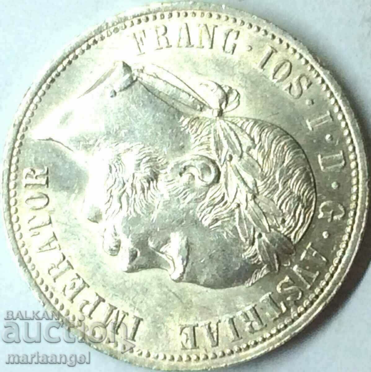 Австрия 1 флорин 1875 UNC Патина сребро с цена 69.00 лв. | € 35.28 Австрия 1 флорин 1875 UNC Патина сребро с цена 69.00 лв. | € 35.28