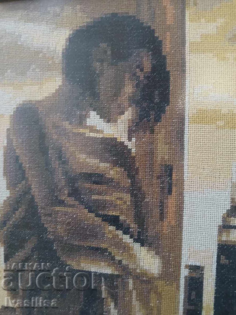 Goblen cusut manual cu preț 50.00 BGN | € 25.56 Goblen cusut manual cu preț 50.00 BGN | € 25.56