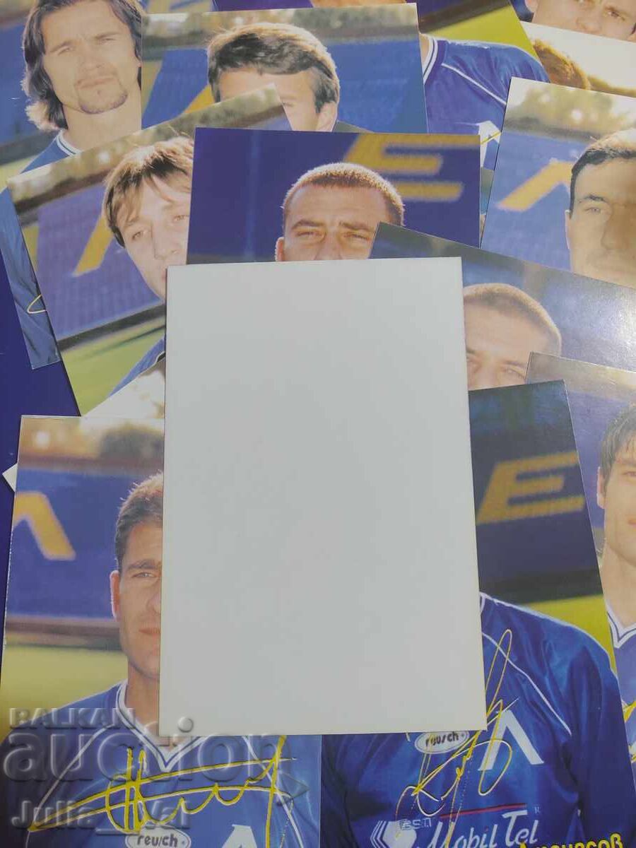 PFC Levski - 15 cărți poștale cu autografe - 6 PFC Levski - 15 cărți poștale cu autografe - 6