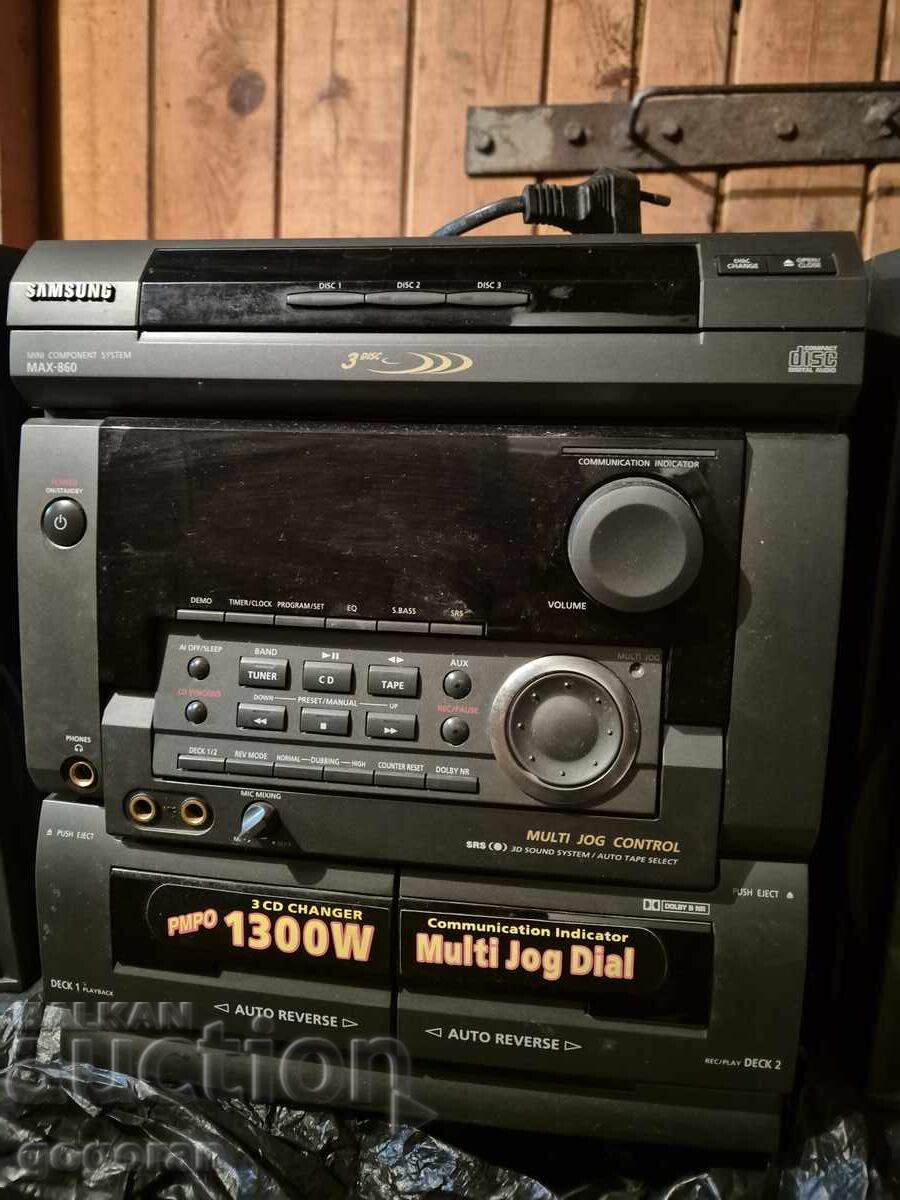 Audio/Disc System Samsung with price 50.00 BGN | € 25.56 Audio/Disc System Samsung with price 50.00 BGN | € 25.56