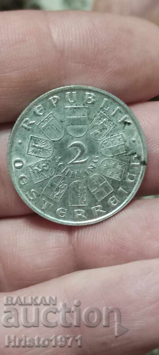 2 șilingi 1930 cu preț € 23.00 | 44.98 BGN 2 șilingi 1930 cu preț € 23.00 | 44.98 BGN