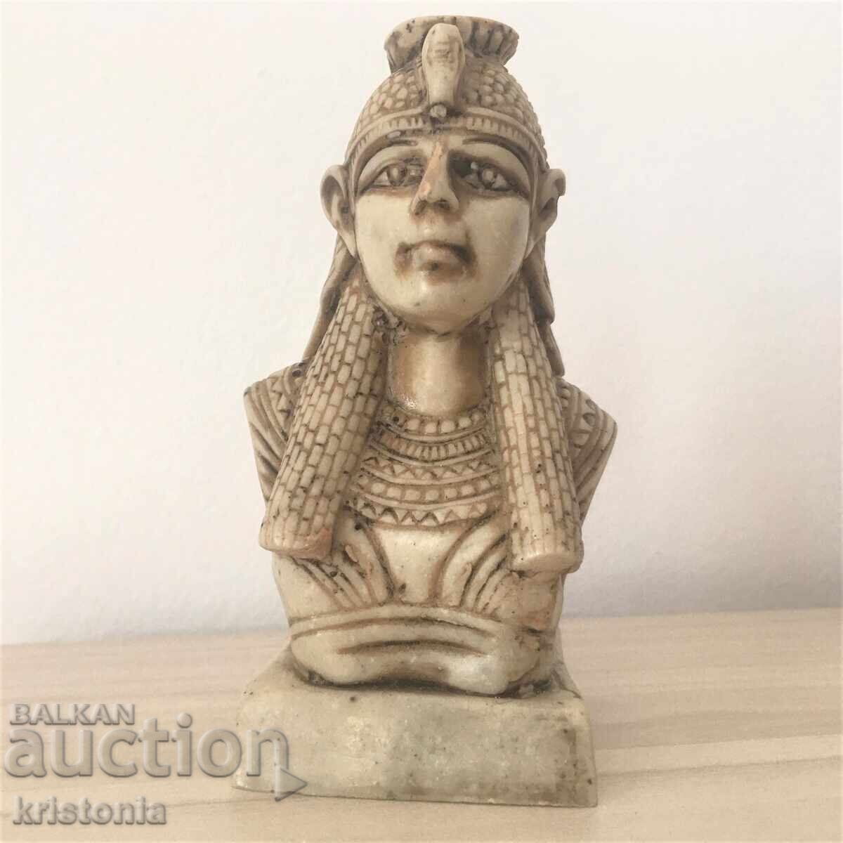 Egyptian Cleopatra figurine made of marble
