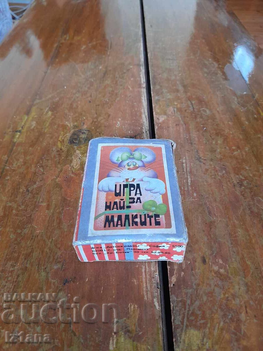 Old Cards Game for the Little Ones Old Cards Game for the Little Ones