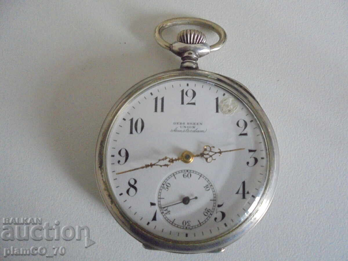 No. 8322 Old Pocket Silver Watch UNION ANCRE