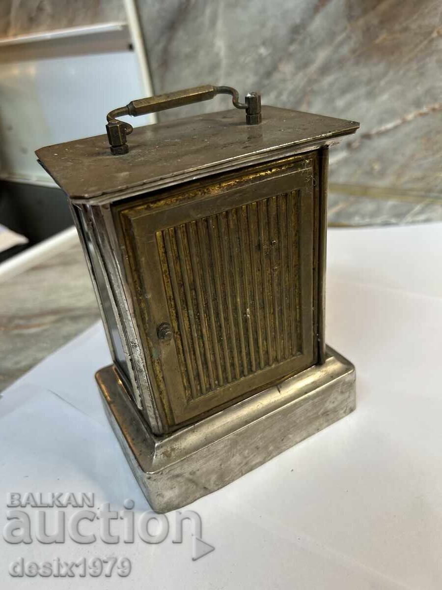 Delivery of German mechanical table clock with lantern Joker from 1920