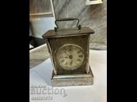 German mechanical table clock with lantern Joker from 1920