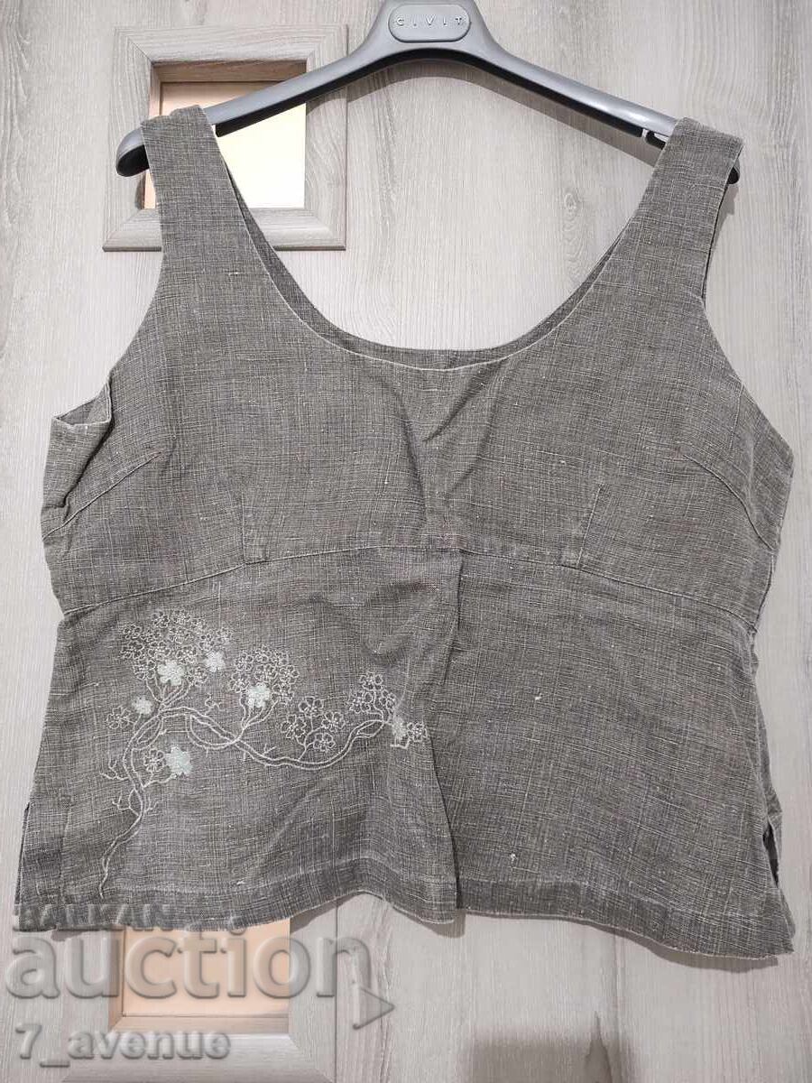 Women's branded Noa Noa garment with zipper and embroidery 18.10.25