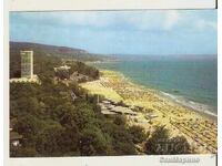 Καρτ ποστάλ Βουλγαρία Βάρνα Χρυσή Ακτή Θέα 77*