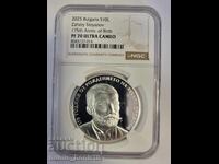 10 Leva 2025 Zahari Stoyanov NGC PF 70 Ultra Cameo