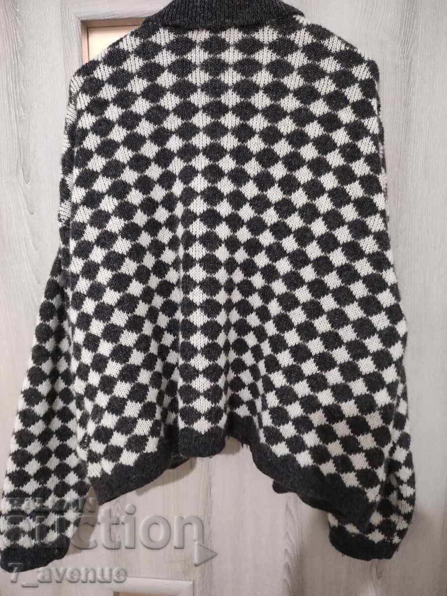 Women's Cardigan with Zipper, 100% New Wool 18.10.25 - 6