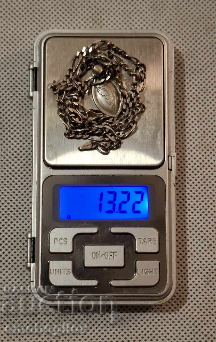 Ασημένια αλυσίδα με μενταγιόν - 5 Ασημένια αλυσίδα με μενταγιόν - 5