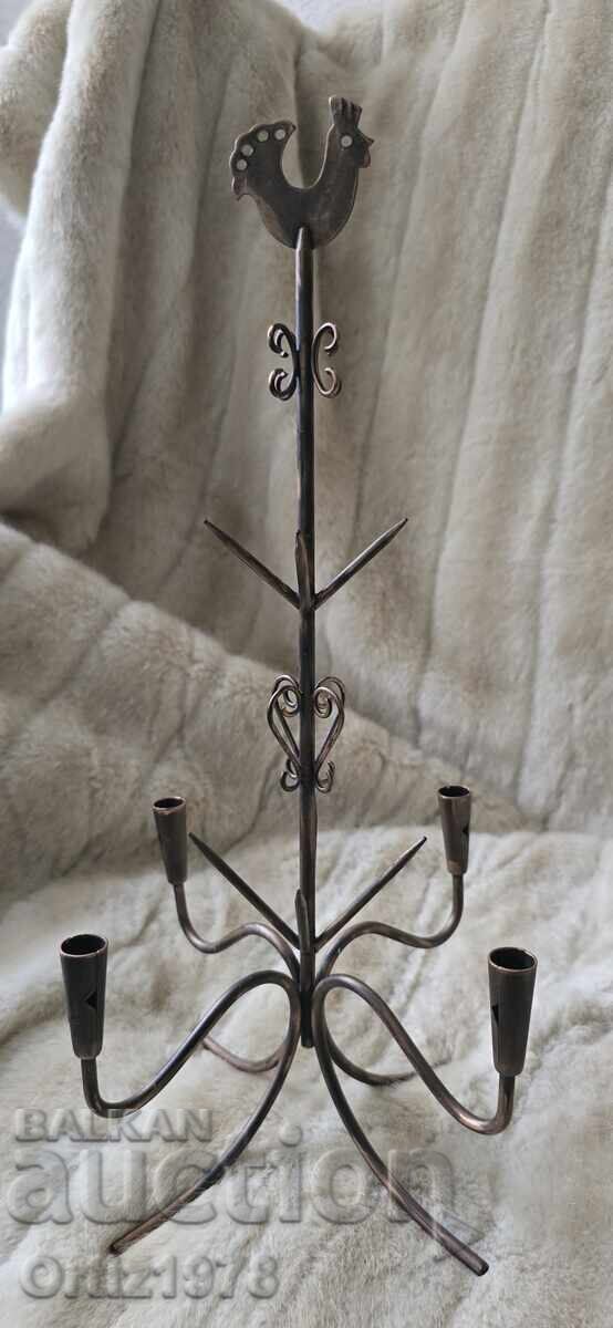 Wrought Iron Candlestick, Gunnar Ander Ystad, 1960s – Sweden with price 83.00 BGN | € 42.44