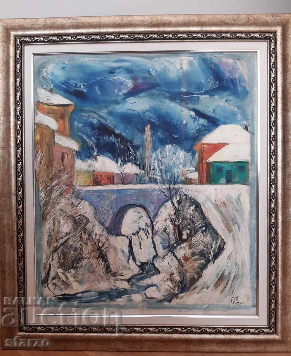Auction  Old painting by Todor Kalpakchiev