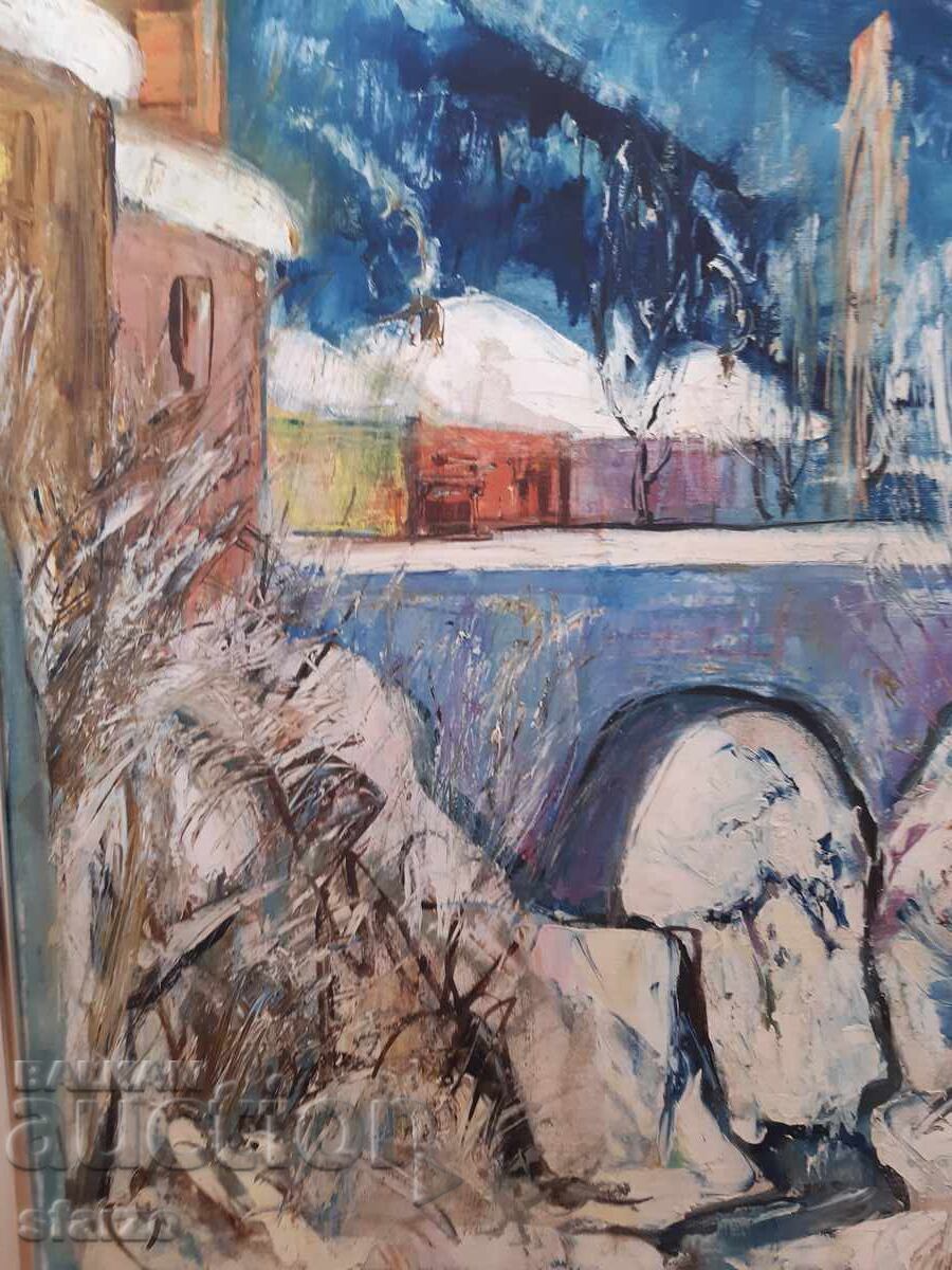 Delivery of Old painting by Todor Kalpakchiev