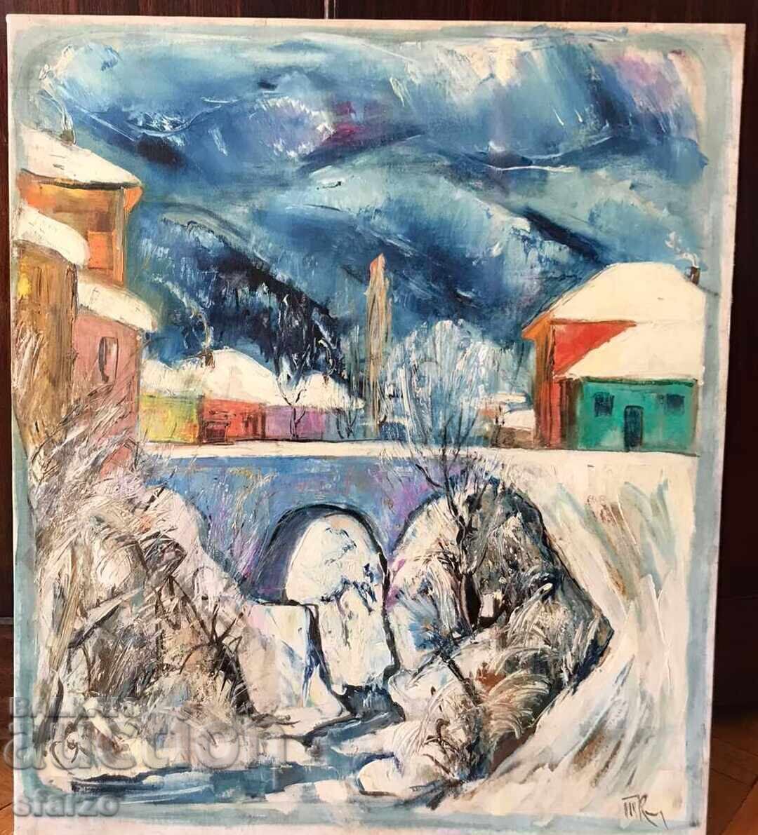 Old painting by Todor Kalpakchiev