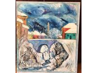 Old painting by Todor Kalpakchiev