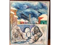 Стара картина Тодор Калпакчиев