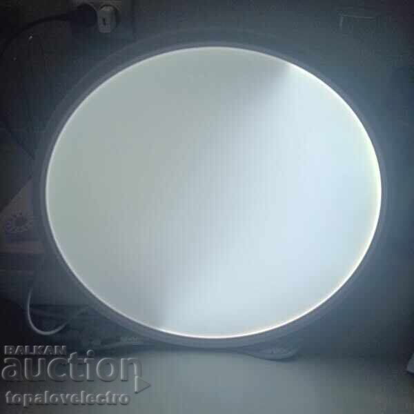 LED tavanικό φωτιστικό 36W, 40 εκ., εξαιρετικά λεπτό, με παρατηρήσεις - 6