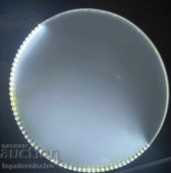 LED tavanικό φωτιστικό 36W, 40 εκ., εξαιρετικά λεπτό, με παρατηρήσεις - 7