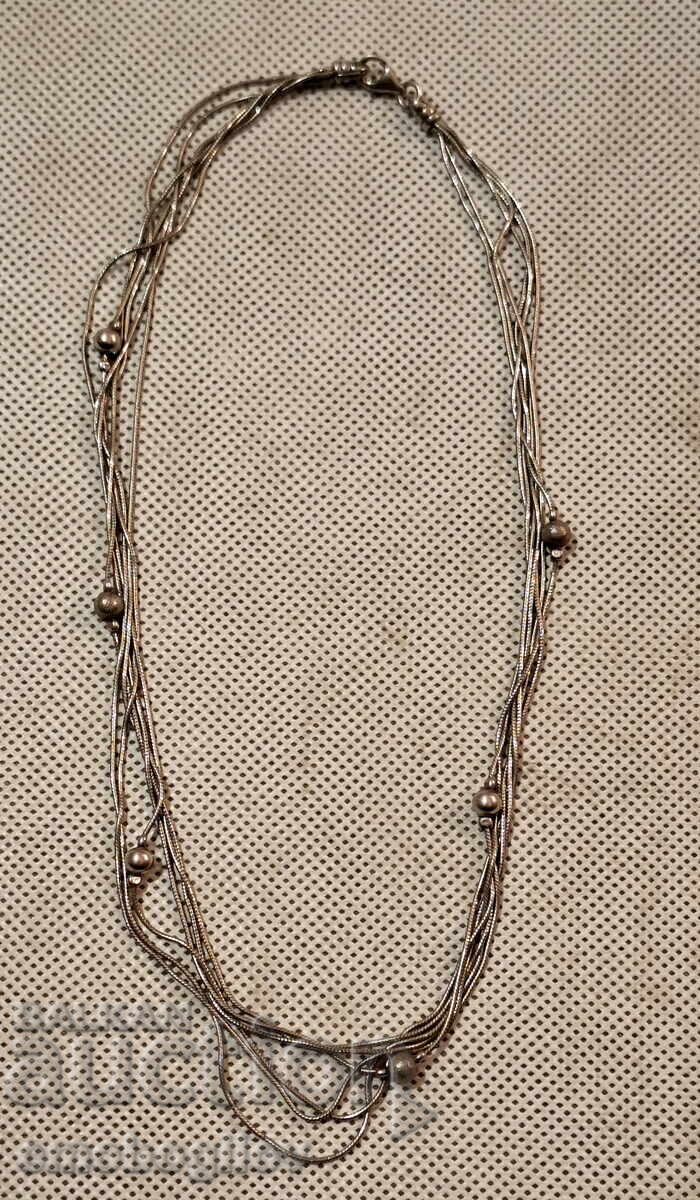 Μαζικό Γυναικείο Ασημένιο Κολιέ 925 με τιμή 61.00 BGN | € 31.19 Μαζικό Γυναικείο Ασημένιο Κολιέ 925 με τιμή 61.00 BGN | € 31.19