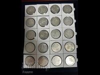 100 șilingi ani diferiți