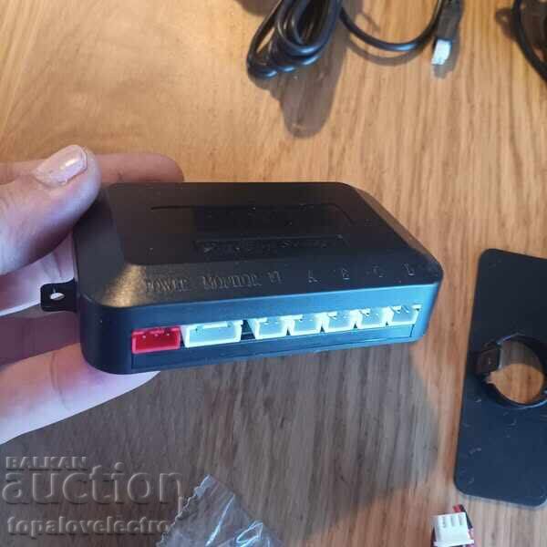 НОВИ! Паркинг сензори за кола с 4 ултразвукови датчика, със - 5