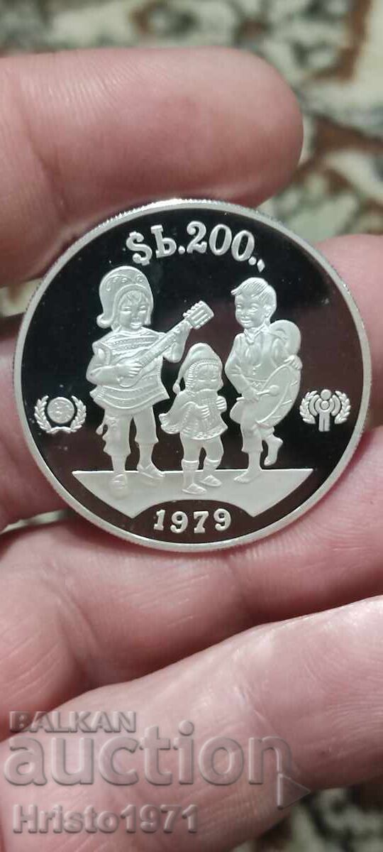 200 Pesos 1979 Bolivia