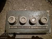 Panou electric vechi + sonerie veche