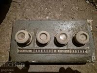 Old electric board + old bell