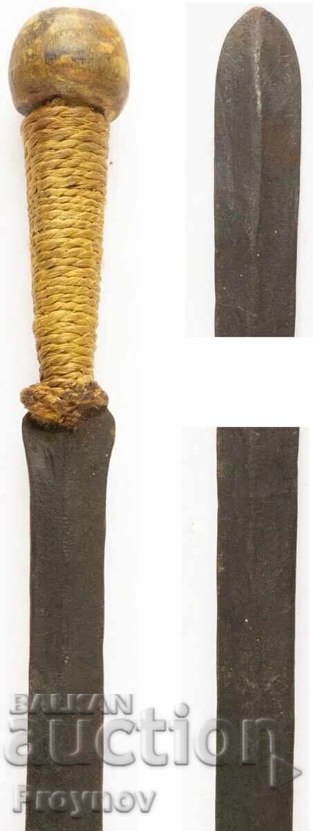 Masai large sword for fighting Lions 56 cm - 6