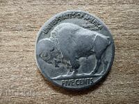 САЩ - 5 цента (1936)