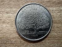 ΗΠΑ - 1/4 δολάριο (1999) - Κονέκτικατ - R