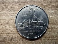 USA - 1/4 Dollar (2000) - Virginia - R