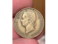 French West Africa 5 Francs 1956