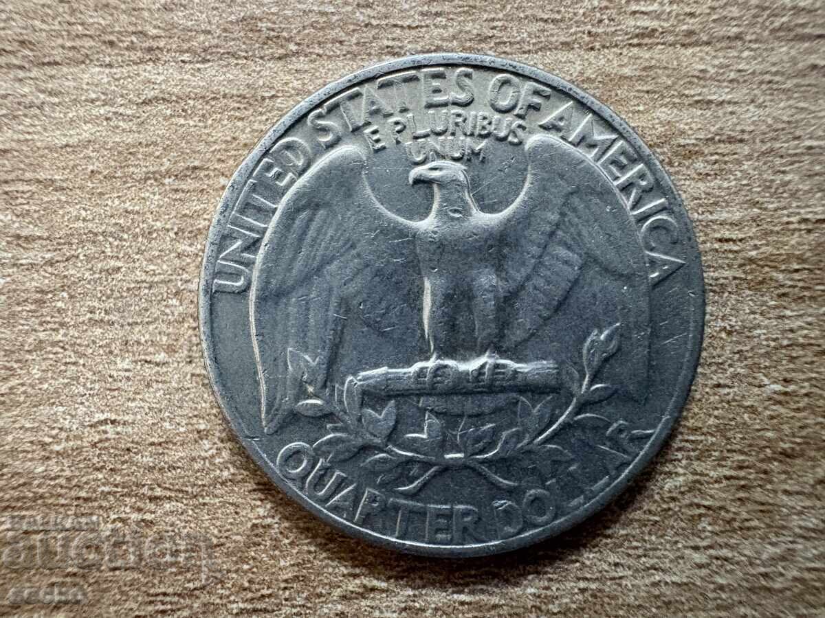 USA - 1/4 Dollar (1967)