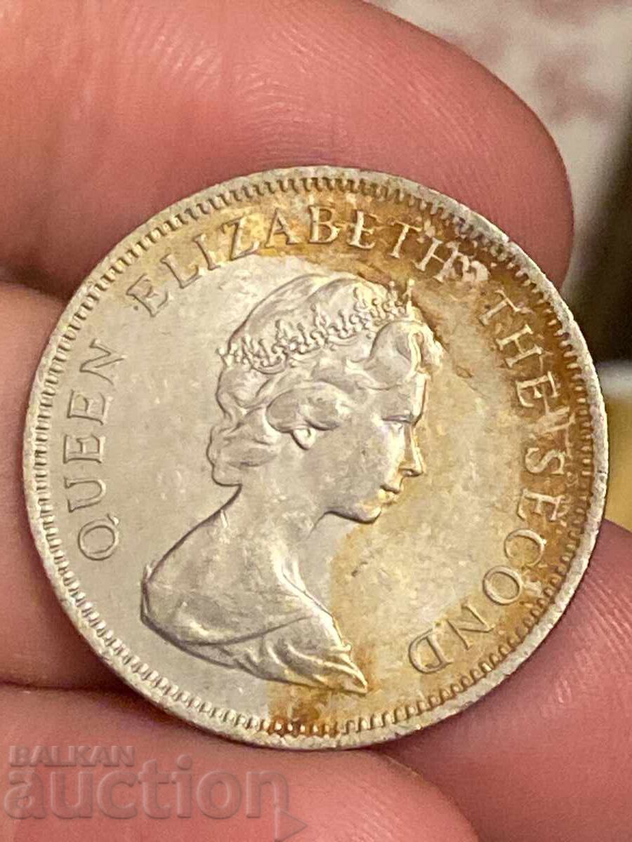 Ηνωμένο Βασίλειο Τζέρσεϊ 10 πένες 1975 Ελισάβετ με τιμή 6.00 BGN | € 3.07