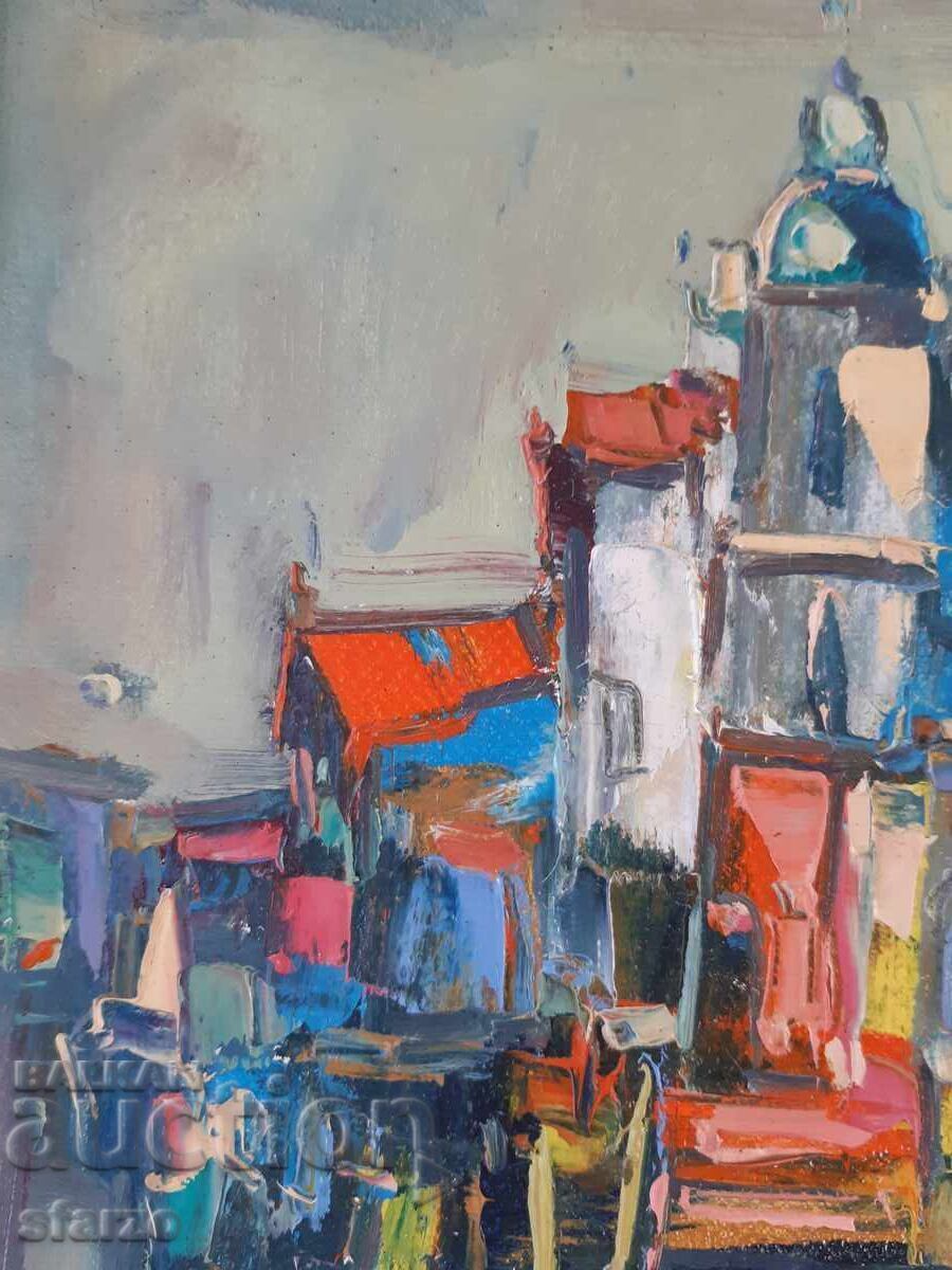 Delivery of Painting by Georgi Paunov - Paunets